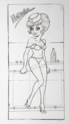 " L'Art du 9e Art " - NATACHA - Illustration Originale - Emmanuel Reuzé