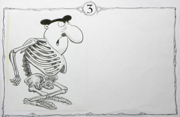 " L'Art du 9e Art " - Les Bidochon - Illustration Originale - Emmanuel Reuzé