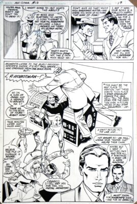 ALL-STAR - n° 13 - Planche Originale n° 16 - Adrian Gonzales - Mike Decarlo