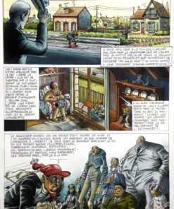 Au Fil du Rasoir - " Rafael la rafale" - Planche Originale - O'Groj