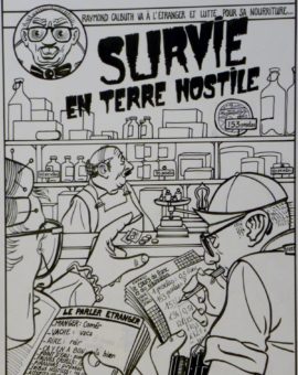 Raymond Calbuth – Survie en Terre Hostile – Didier Tronchet Comic Art