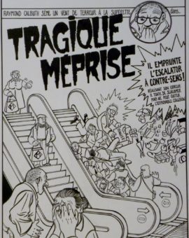 Raymond Calbuth – Tragique Méprise – Didier Tronchet Comic Art