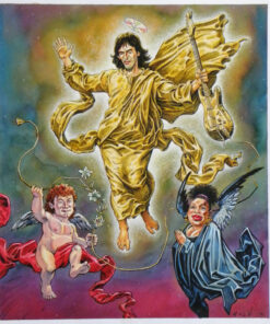 J.J. Goldman  Illustration originale  Jean Sol Comic Art