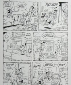 Les Toubibs   Vanille   Planche Originale  Alain Sirvent Comic Art